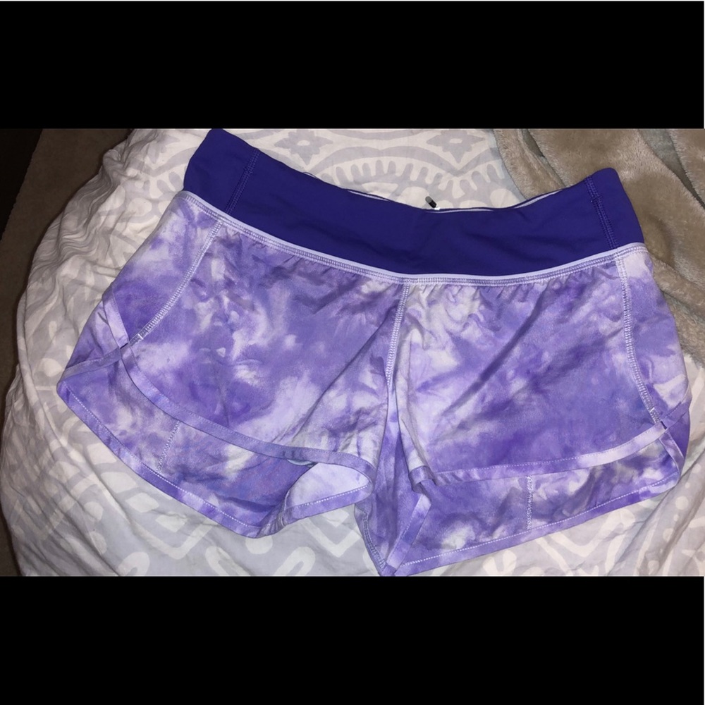 Lululemon speed up shorts- size 4